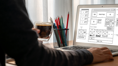 Website development on MasterSite