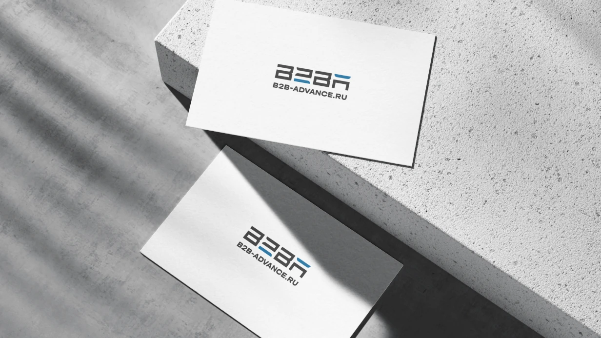 B2B Advance company logo design