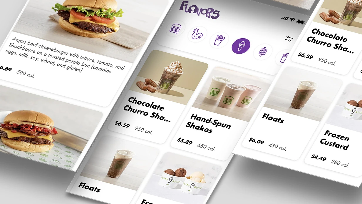 Development of a mobile application for the FLAVORS company