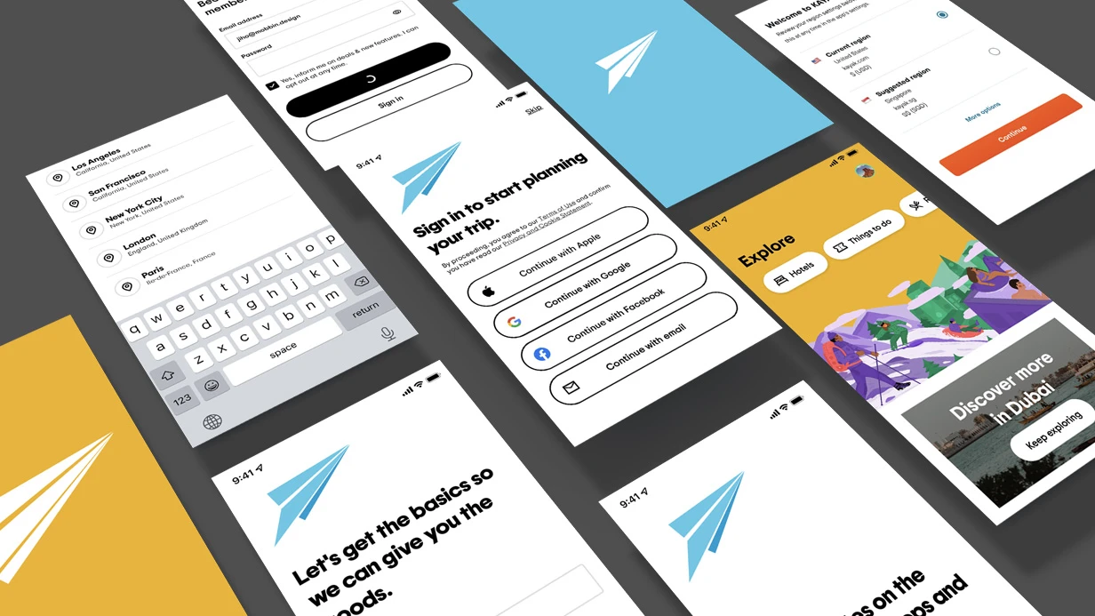 Development of a mobile application for TRIPNATION