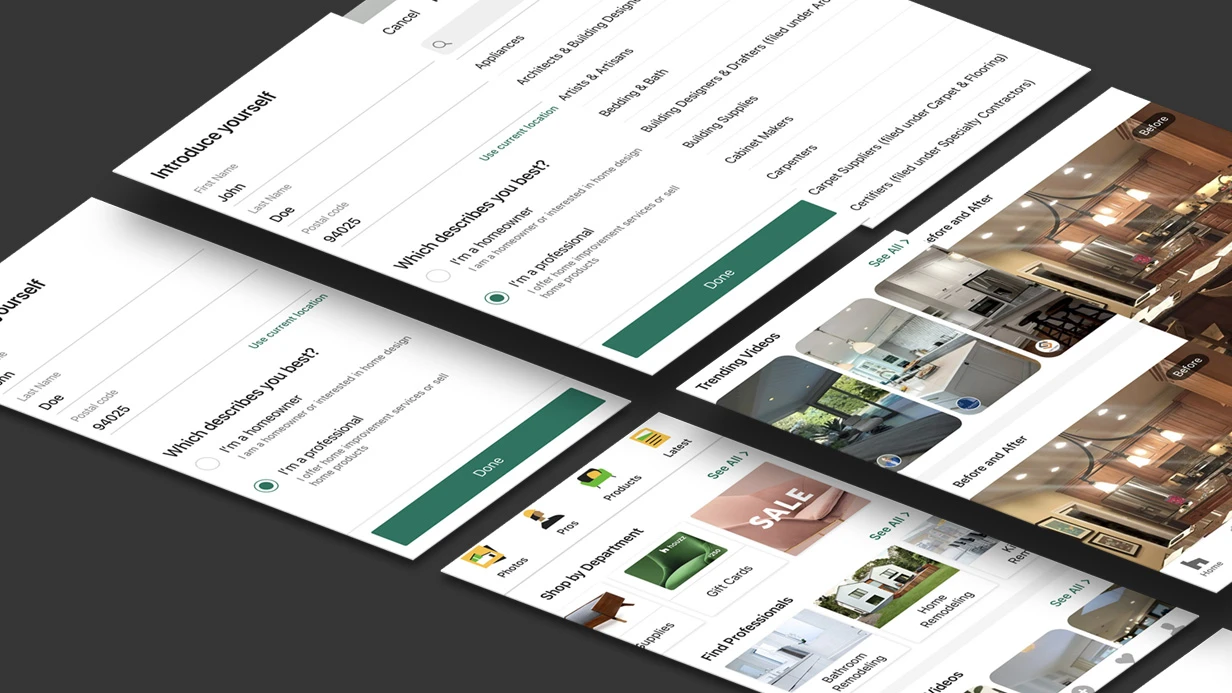 Development of a mobile application for Affhome