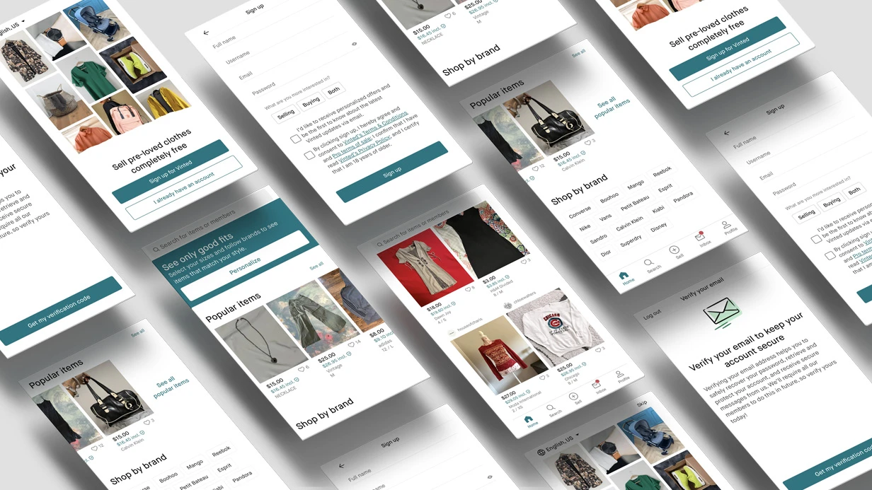 Development of a mobile application for LIGHTCLOTH