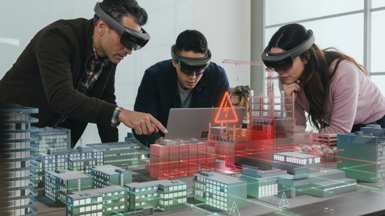 AR model of urban development
