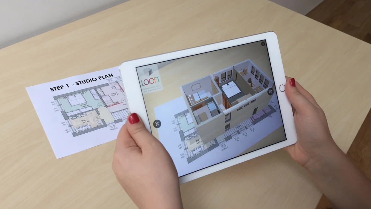 AR app for apartment layouts